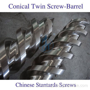 KMD 92/188l twin screw and barrel for Pipe extrusion lines